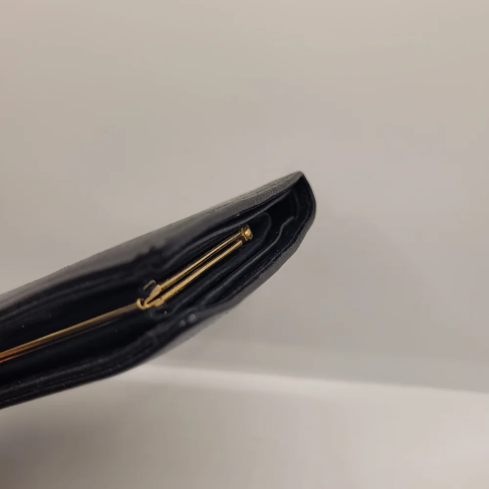 Chanel Black Leather Wallet